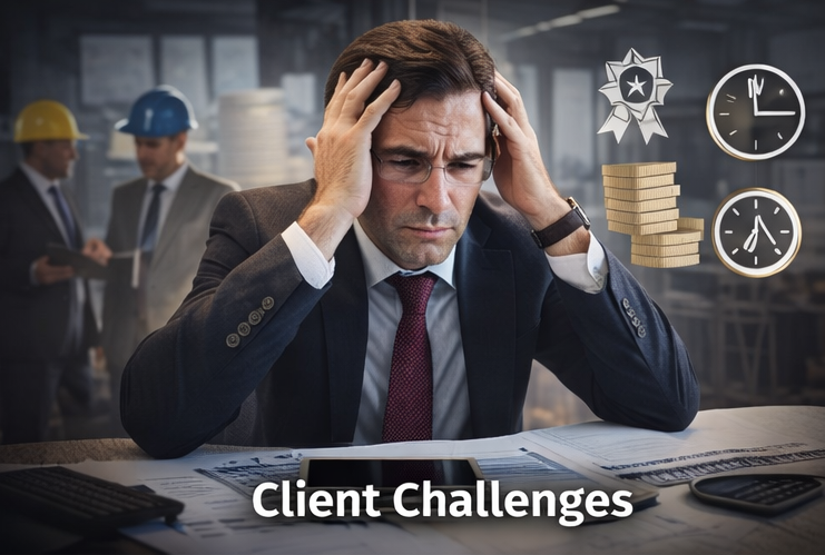 Why Construction Projects End in Disputes | Understanding the Client–Consultant–Contractor System image